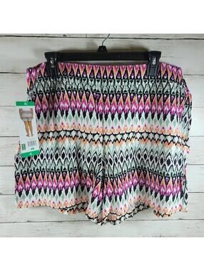 Wildfox Women's Shorts Pull On Elastic Waist Size XL NEW Boho Southwest Summer